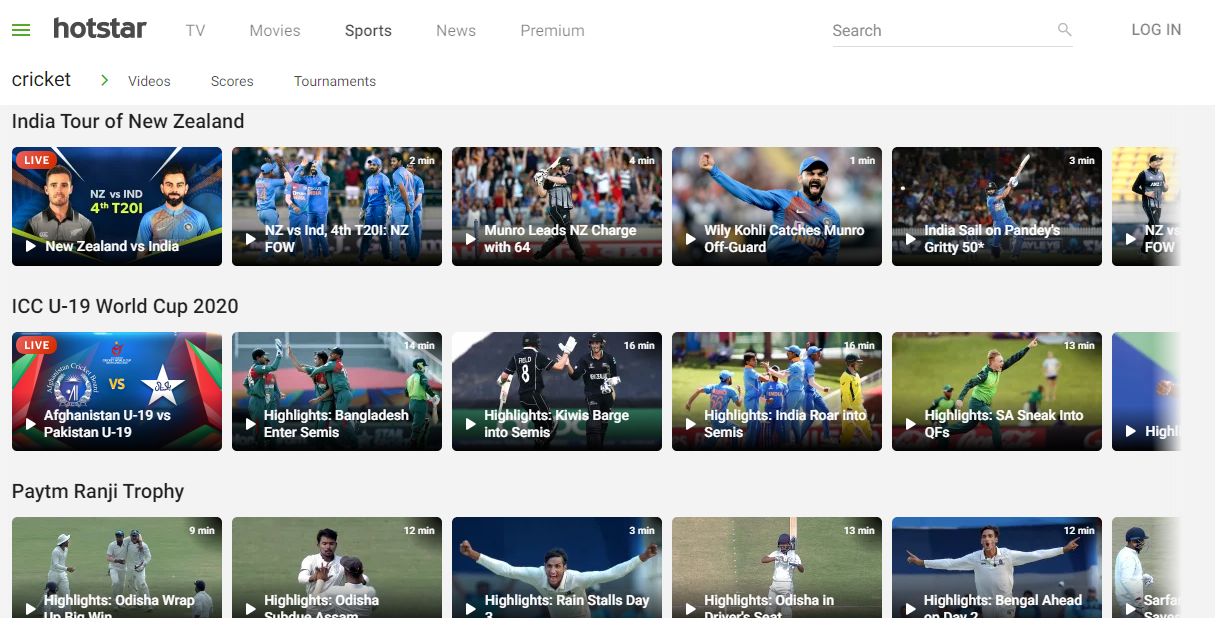 Hotstar Live Cricket TV 2020
